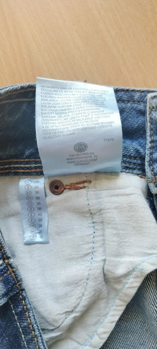 Spódnica jeans, mini C&A