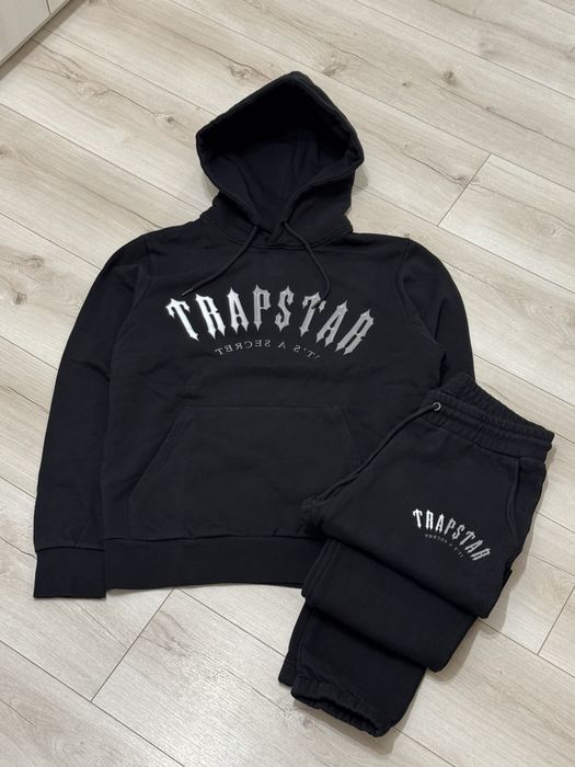 Оригінал | Костюм Trapstar чорний на флісі