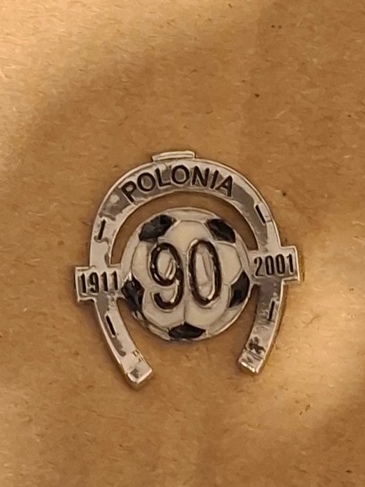 Odznaka klubowa Polonia Warszawa - 90 lat
