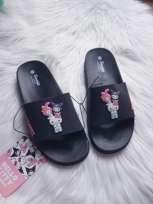 Nowe klapki damskie marki Hello kitty rozmiar 40.