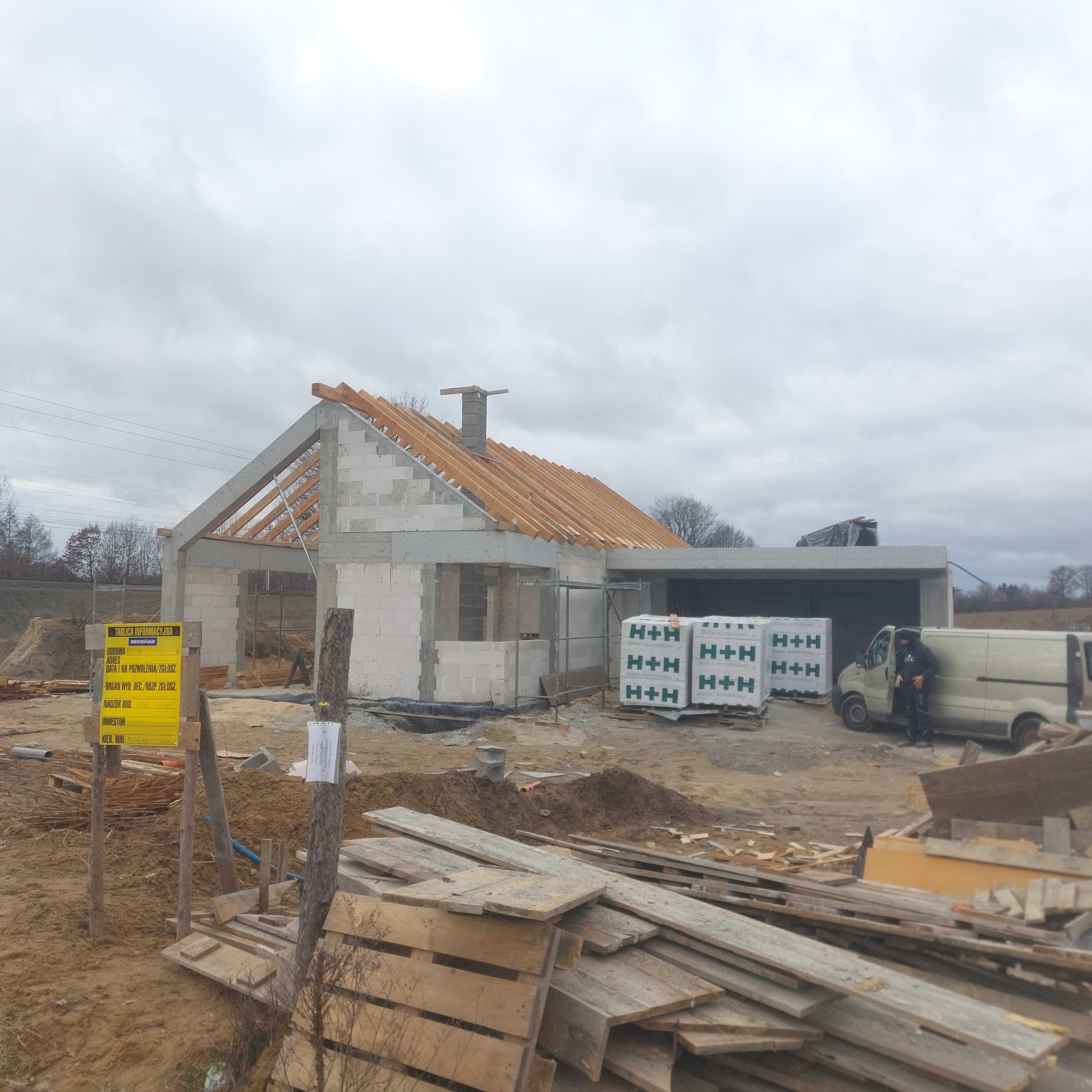 Budowa domów jednorodzinnych oraz obiektów kubaturowych