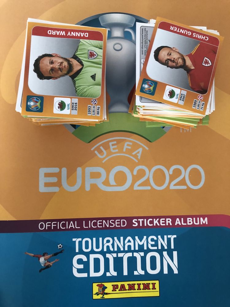 Cromos Panini Euro 2020