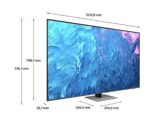 Samsung QE55Q77CAT 55"QLED 4K 120Hz Tizen 2.1 DVB-T2 Polska Dyst.FV23