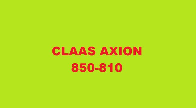 CLAAS Axion 850-810 instrukcja NAPRAW po Polsku!