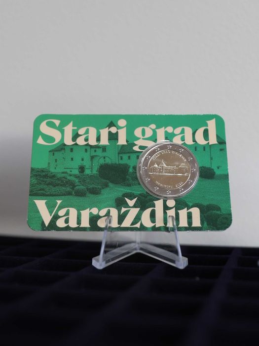 Croácia - Moeda Comemorativa 2 € - Cidade Velha de Varaždin (CoinCard)