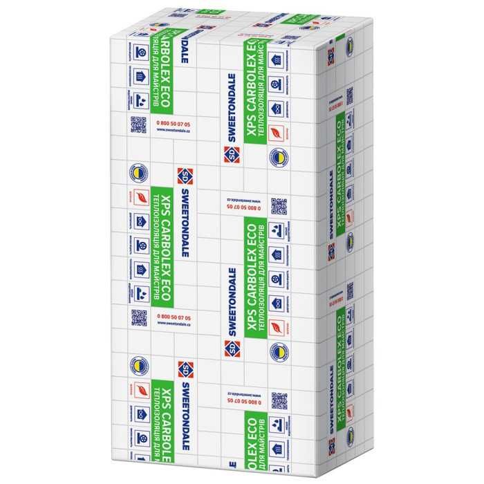 Пенополистирол SWEETONDALE CARBOLEX ECO 1180*580*100 мм (гладкий)