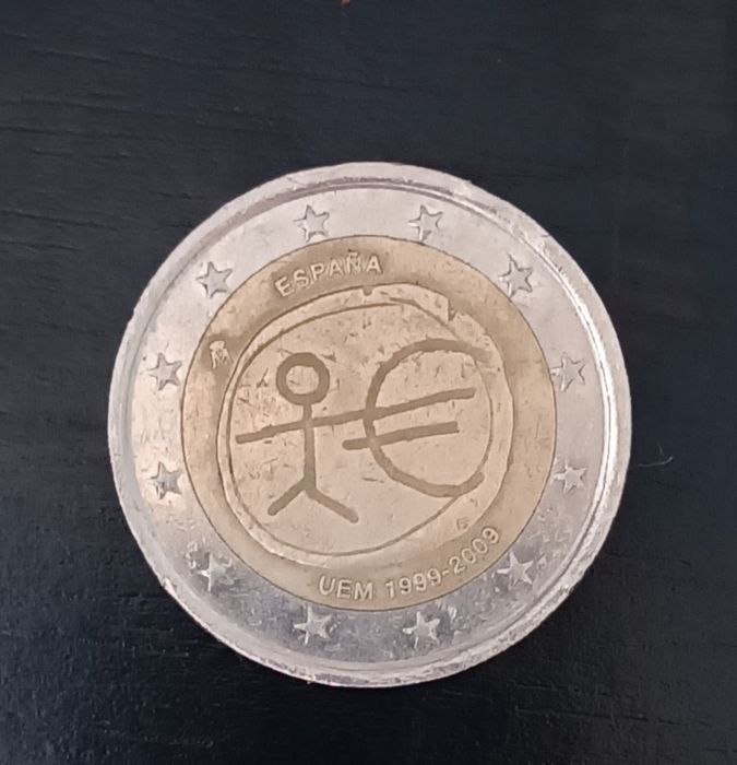 2 euros de Espanha