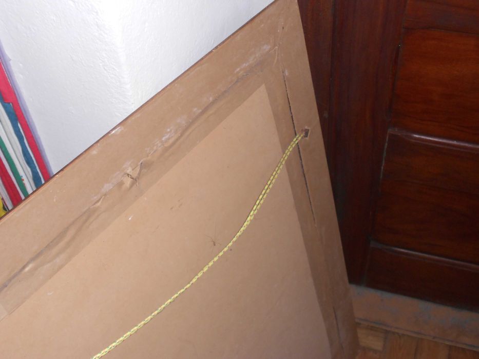 Moldura quadro antiga vintage grande