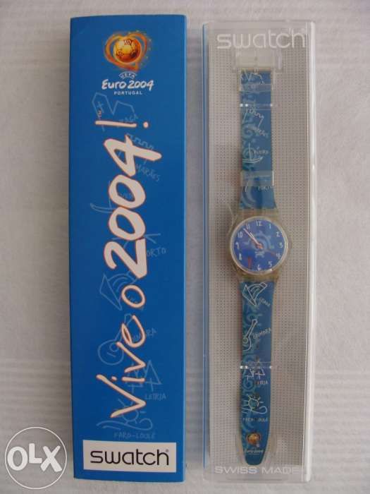 Relógio Swatch usado Euro 2004