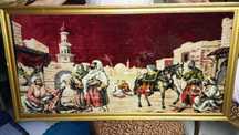 Quadro de tapete árabe