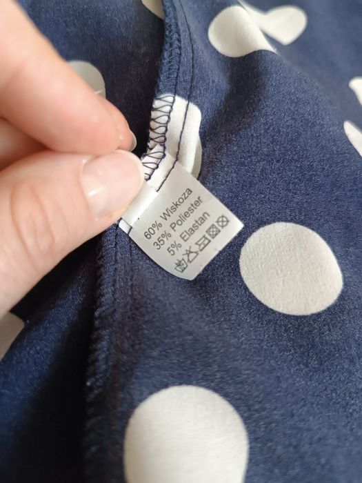 Granatowa koszula rozm L