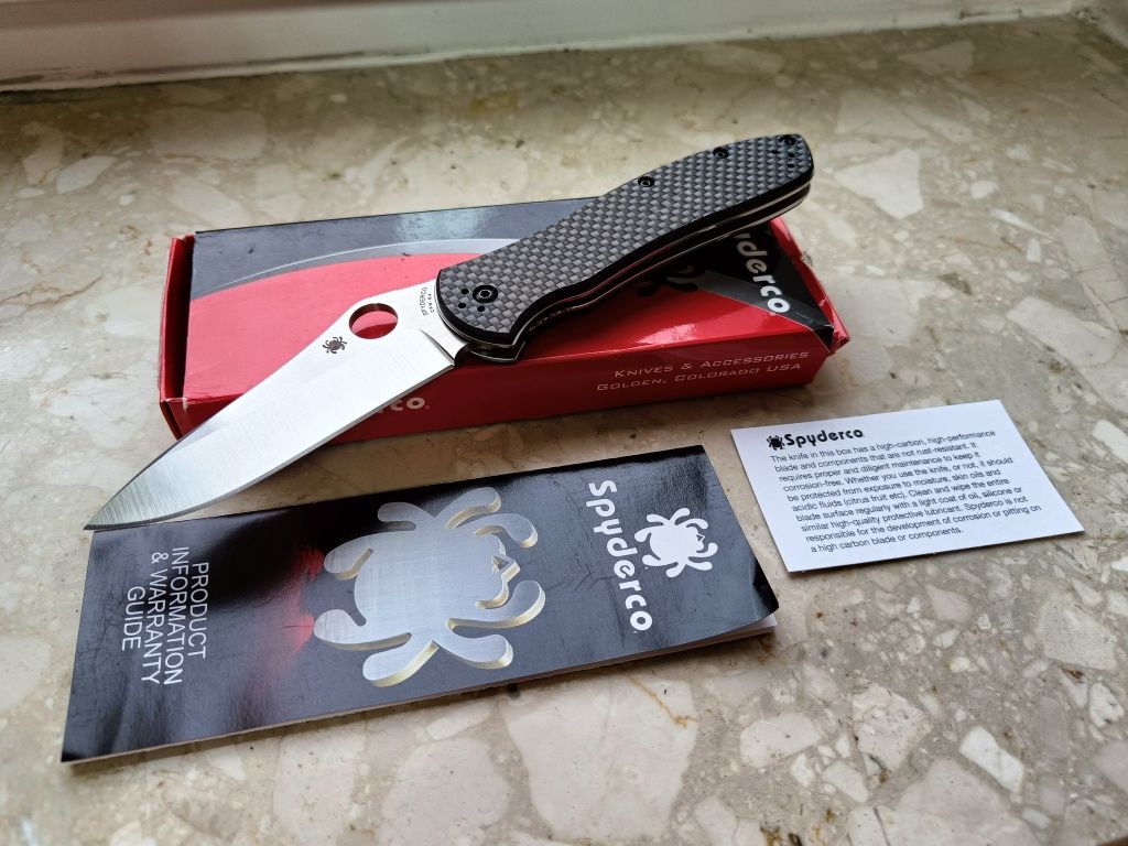 Nóż folder Spyderco Bradley 2 stal m4