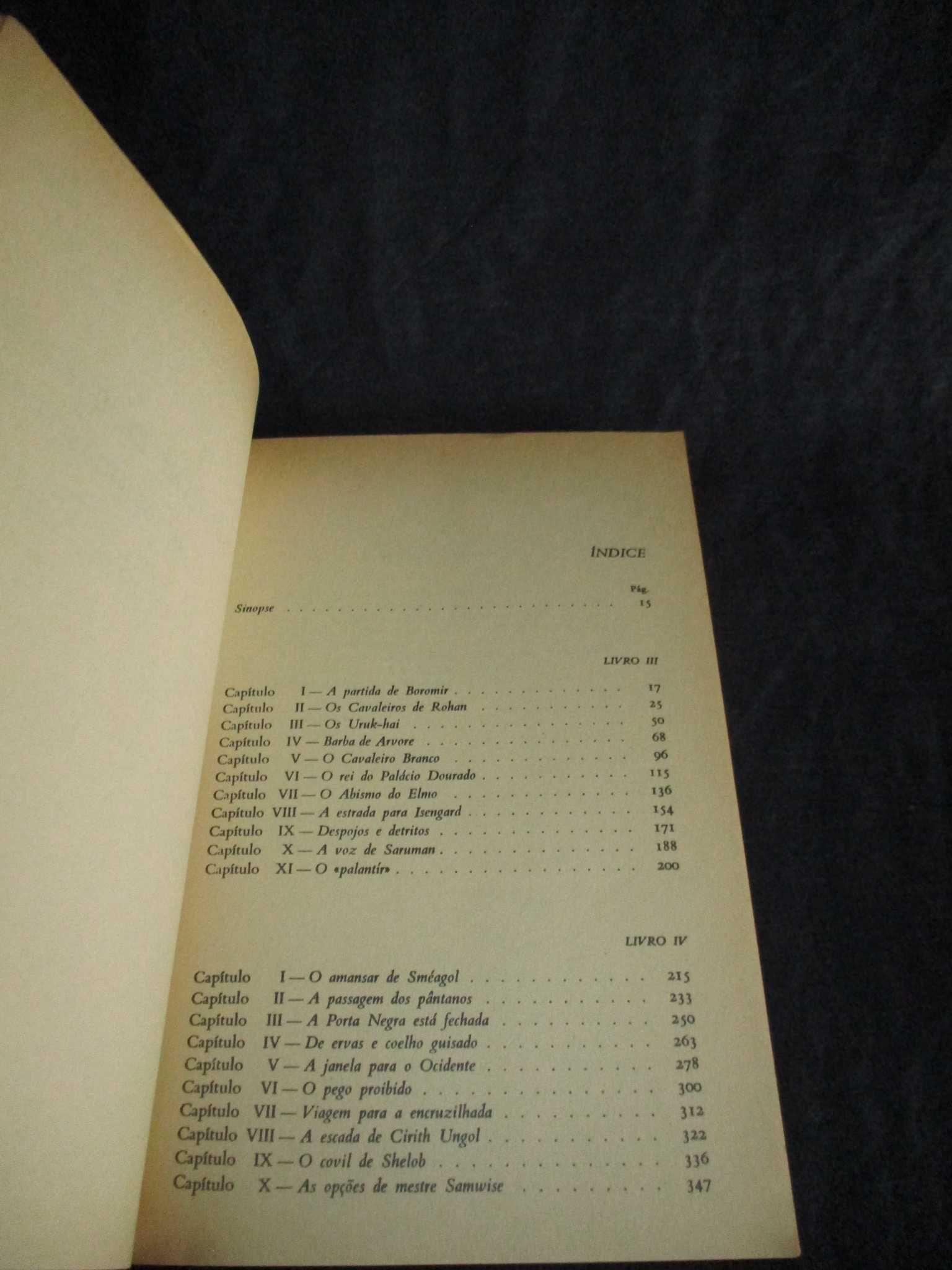 Livros Trilogia O Senhor dos Anéis Tolkien Volume II As Duas Torres