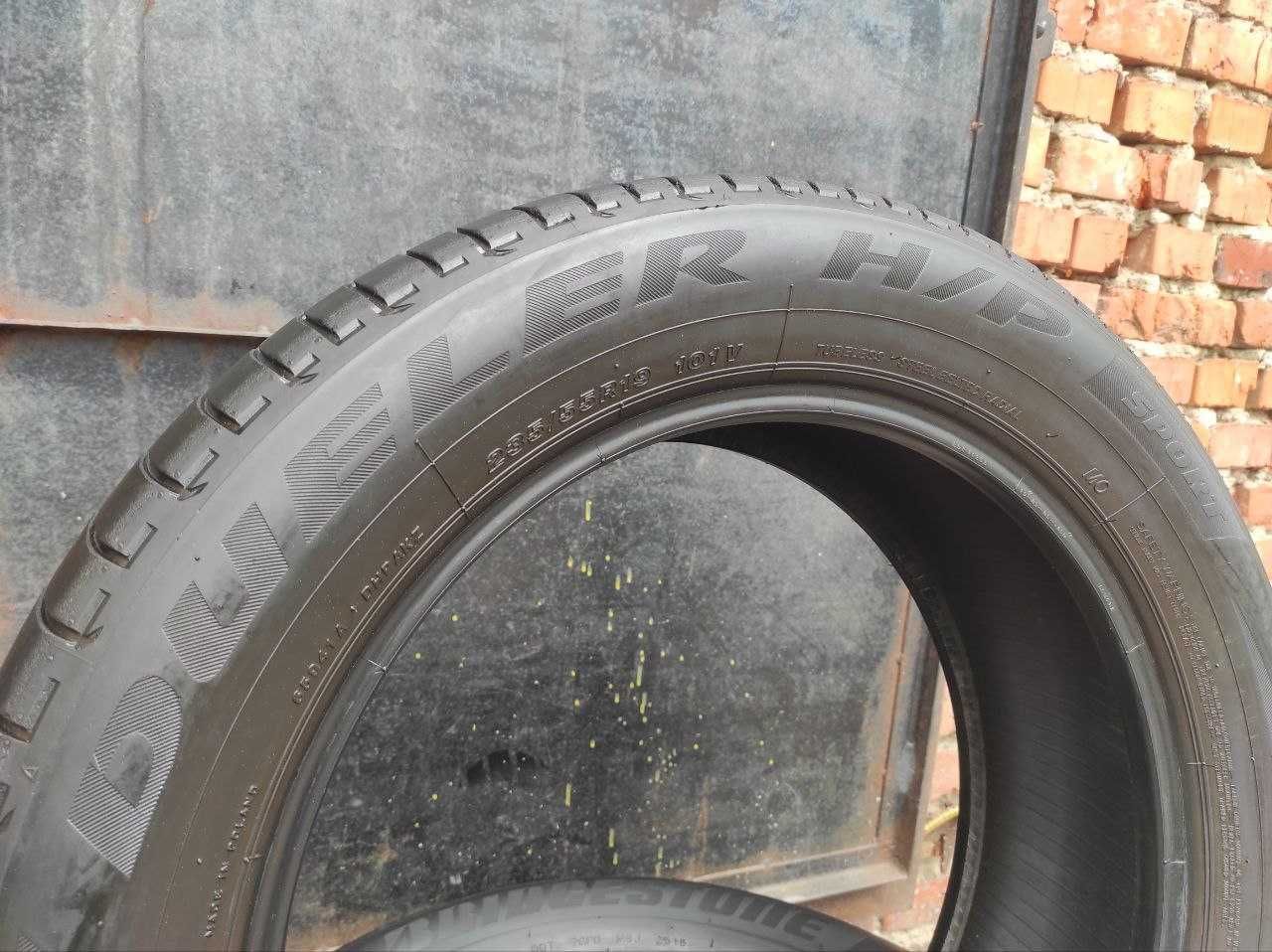 Bridgestone Dueler H/P Sport 235/55r19 2шт 15год 5мм, ЛЕТО из Германии