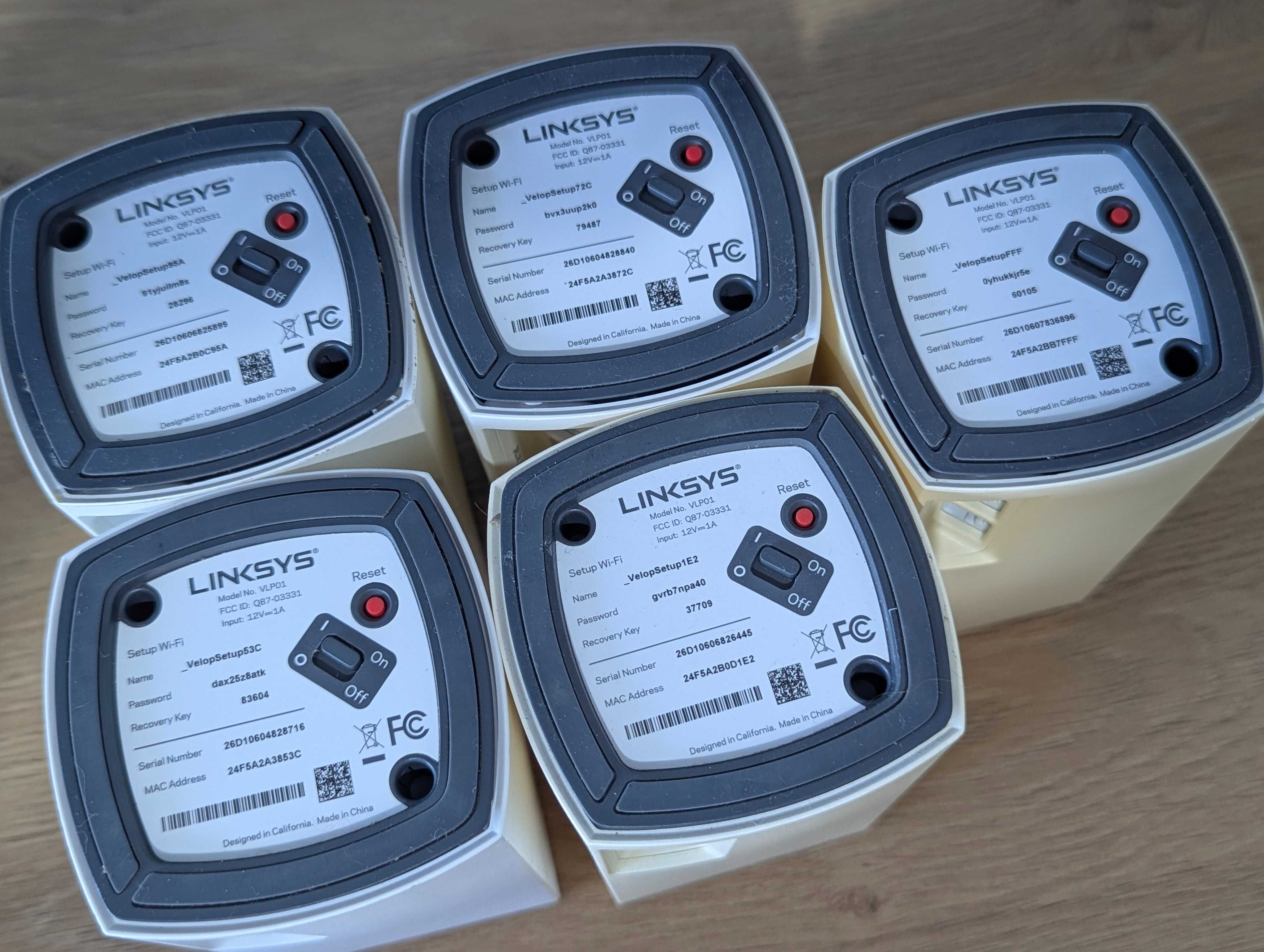 Розпродаж роутеров Linksys Velop WHW01(VLP01) Mesh CISCO WiFi гиг USA