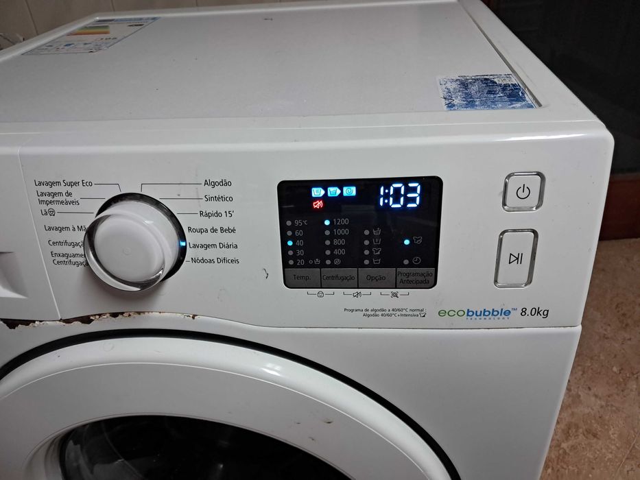 Maquina lavar roupa Samsung 8kgs(peças)