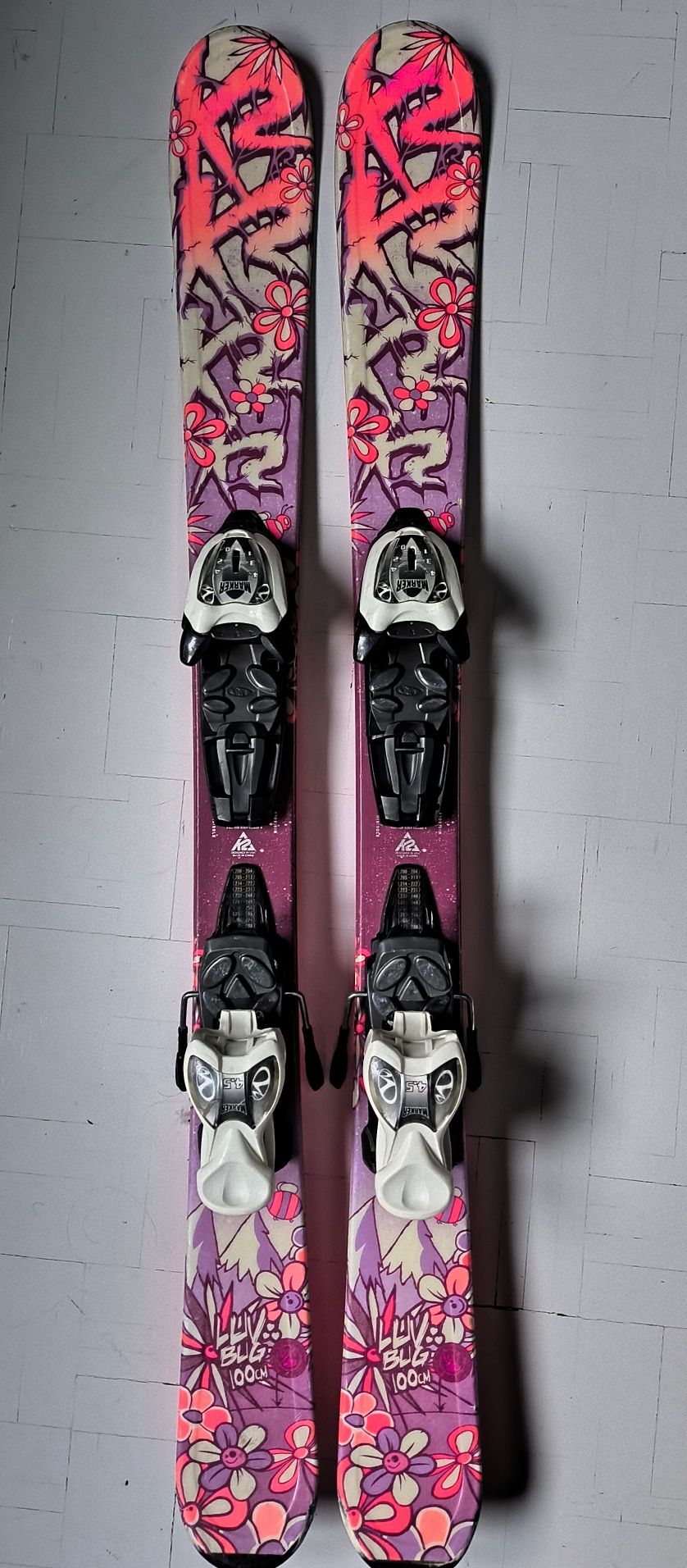 Narty dziecięce K2 100 cm