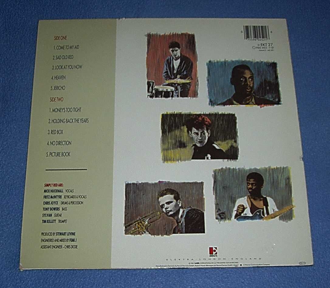 Simply Red – Picture Book Lp