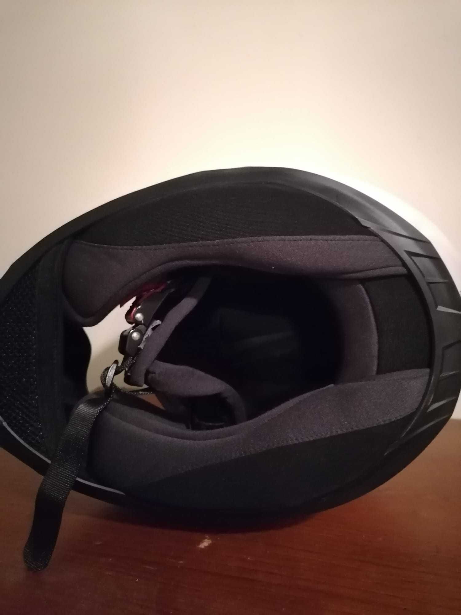 capacete de mota unisexo