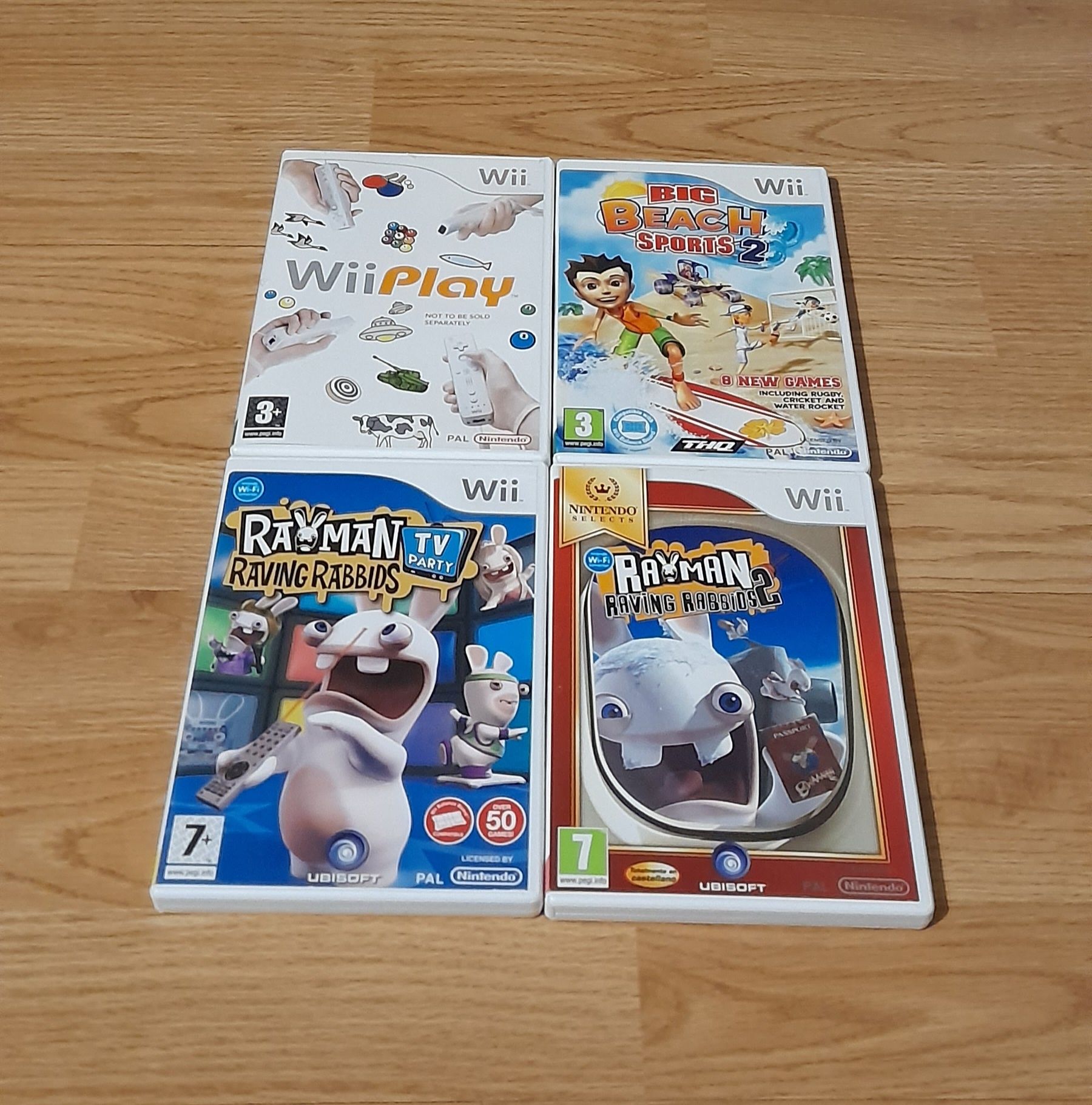 Jogos Nintendo Wii/Wii U (Originais,Completos,Versão PT)