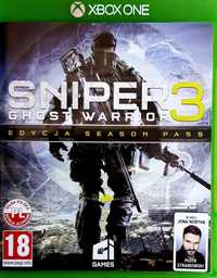 XboxOne Sniper Ghost Warrior 3 PL Nowa