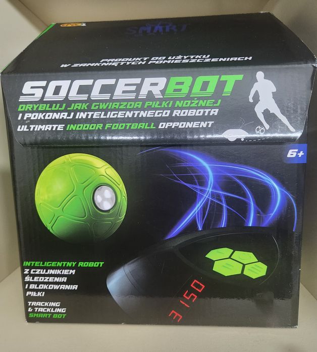 Soccerbot - Inteligentny robot do gry w piłkę nożną. Nowy