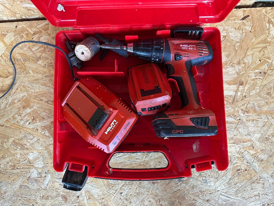 Wkrętarka Hilti SFC 22-A Zestaw Ładowarka Bateria.