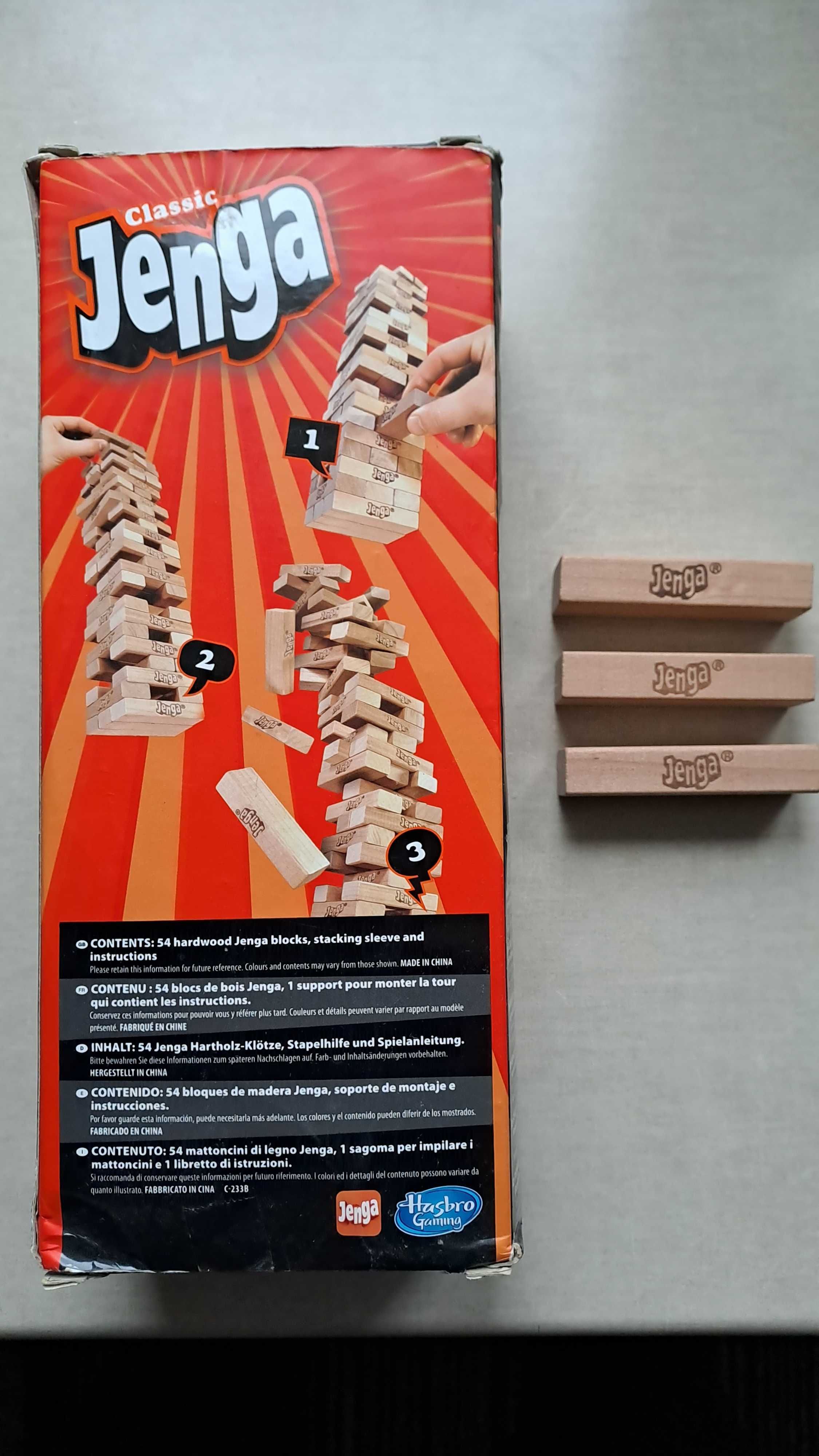 Gra zręcznościowa - Jenga Classic HasBro