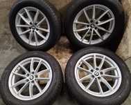Kpl kół do BMW 18 cali, 5x112,ET22, opony zimowe Bridgestone 225/60/18