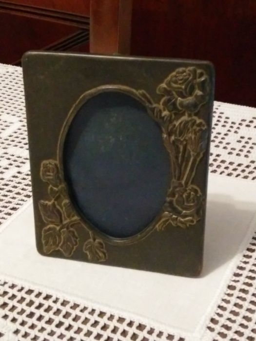 4 peças decorativas/utilitários - jarra,moldura,"alentejano, 2 castiça