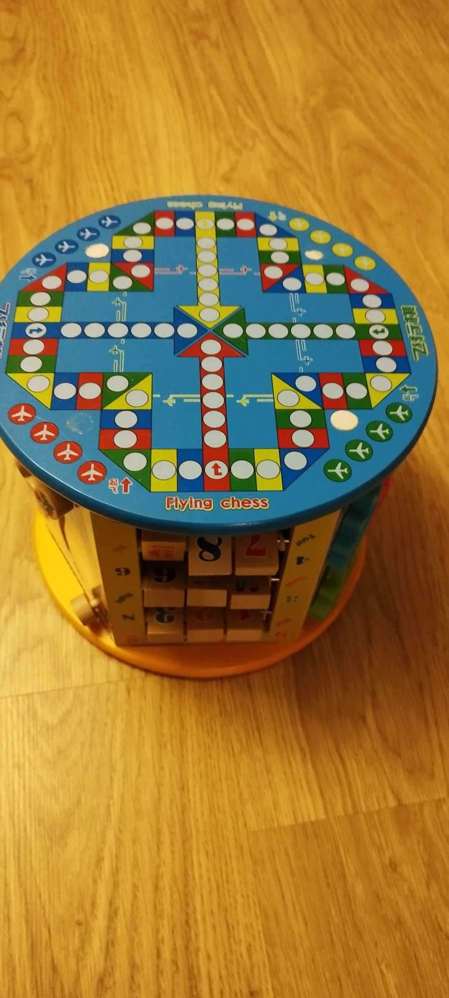 DREWNIANA KOSTKA EDUKACYJNA 8w1 (8 in 1 wooden activity cube)