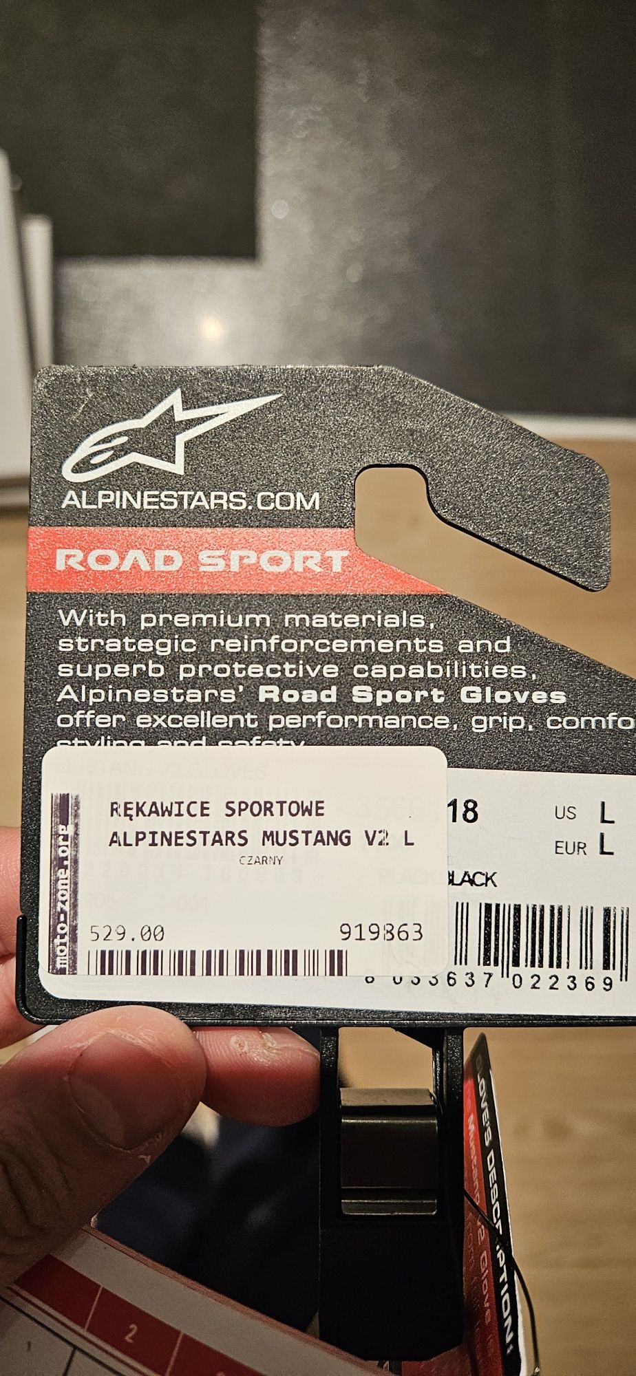Rękawiczki  alpinestars mustang v2