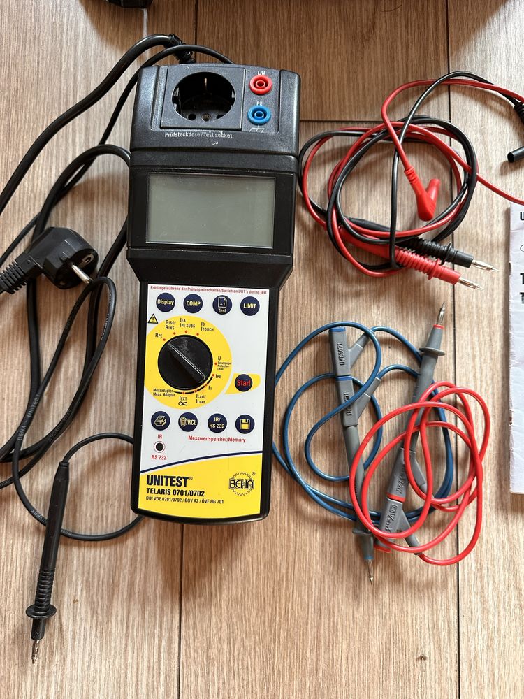 miernik bezpieczeństwa sprzętu elektrycznego BEHA telaris