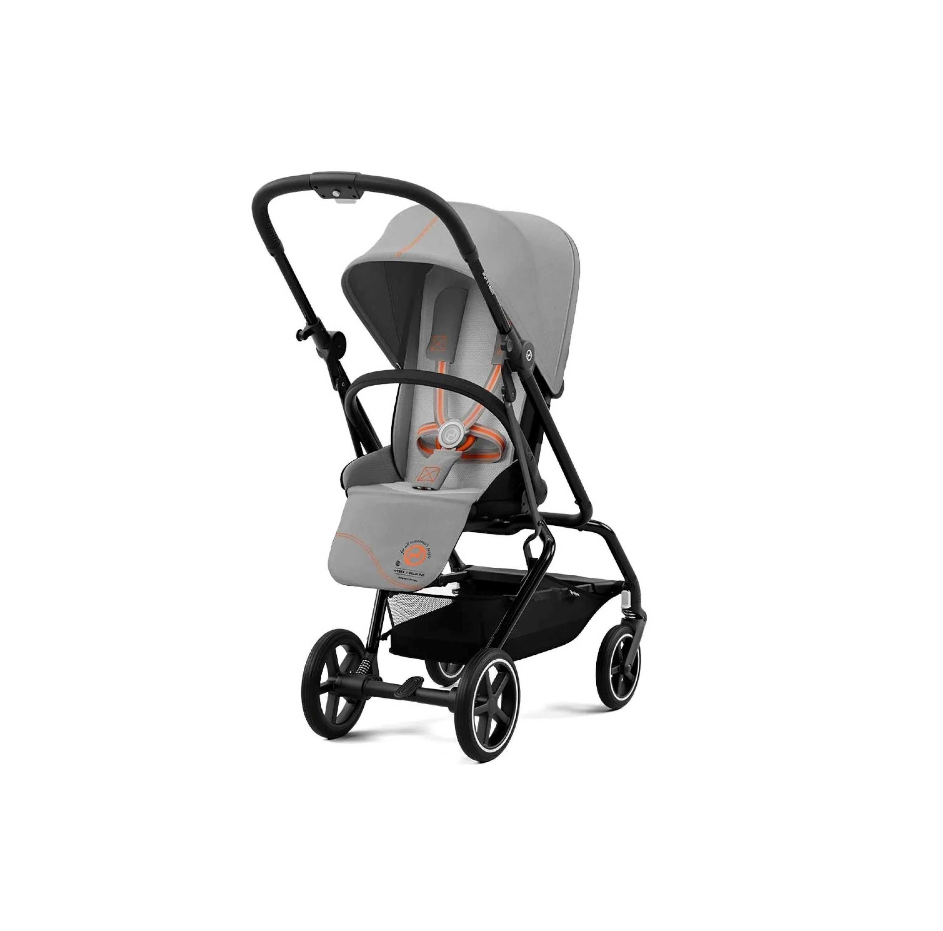 Cybex Eezy S Twist + 2 Lava Grey Blk Leather Wózek Spacerowy *NOWE*