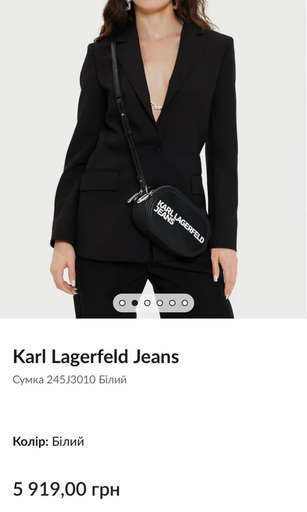 Karl lagerfeld camera bag оригінал, нова