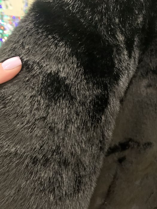 ШУБА з еконорки з капюшоном преміум якості