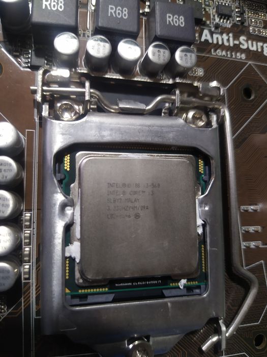 Сборка asus p7h55-m, intel i3-560, ddr 3 6gb