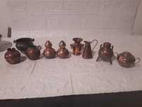 Lindas miniaturas  en cobre