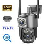 Câmara de Vigilância Exterior * Wi-Fi * 4 MP