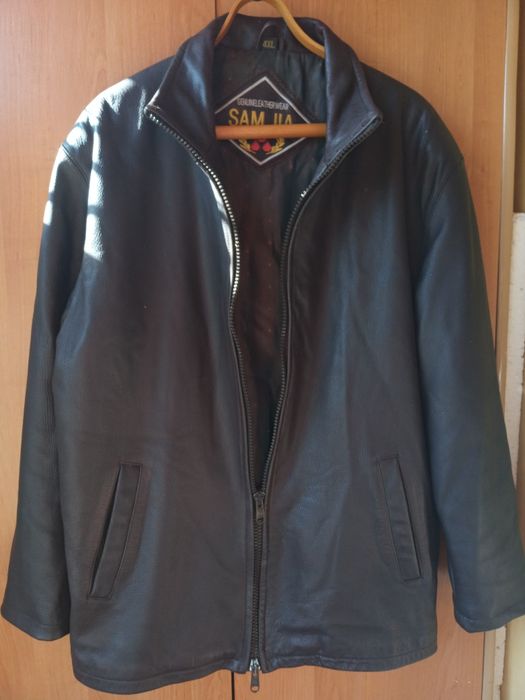Курточка муж. 52р. кожа