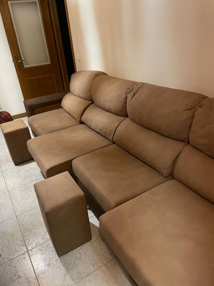 Sofá de 4 Lugares Super Confortável