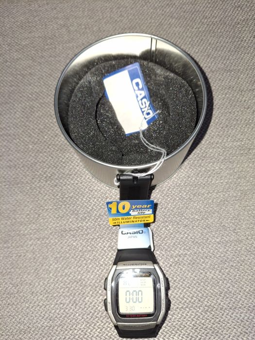 Zegarek nowy męski CASIO W-96H-1A + BOX