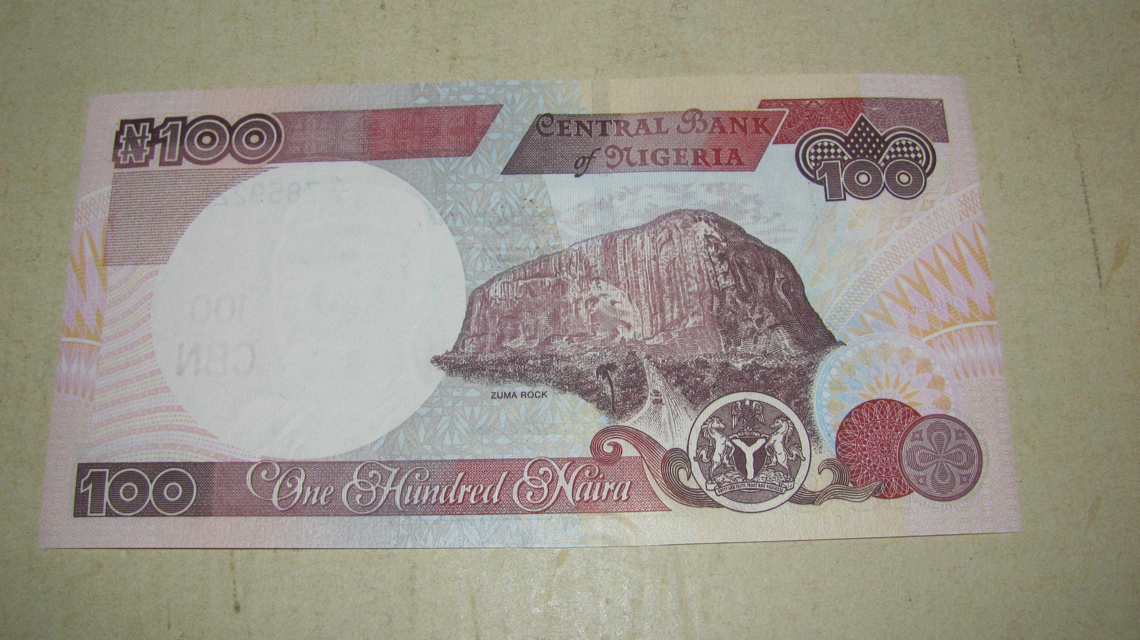 Banknot Nigerii, stan UNC, rzadki