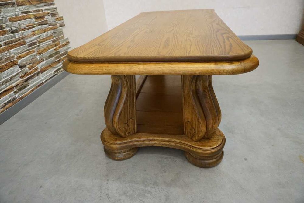 Ława Dębowa Prostokątna  szer. 136 cm   ( L-191 )