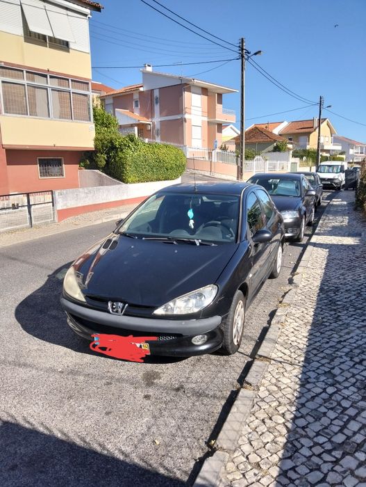 Peugeot 206 preto
