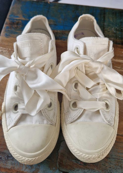 Converse-białe tenisówki roz.33