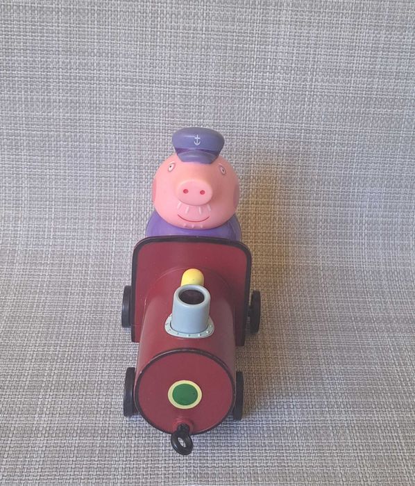 Zabawka pociąg Dziadka Świnka Peppa