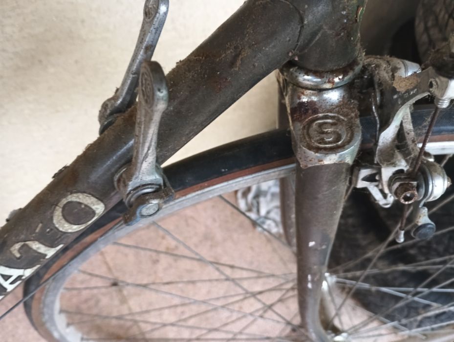 Oscar Simonato lata 80 włoska szosa ,,campagnolo ,chrom , Shimano 600