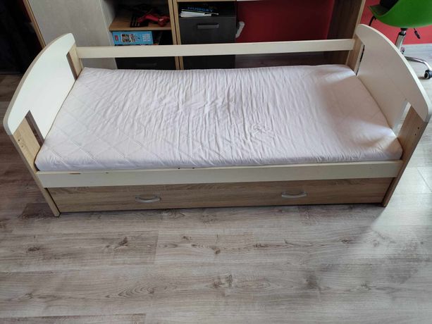 Łóżko dziecięce z materacem Filip 160x80