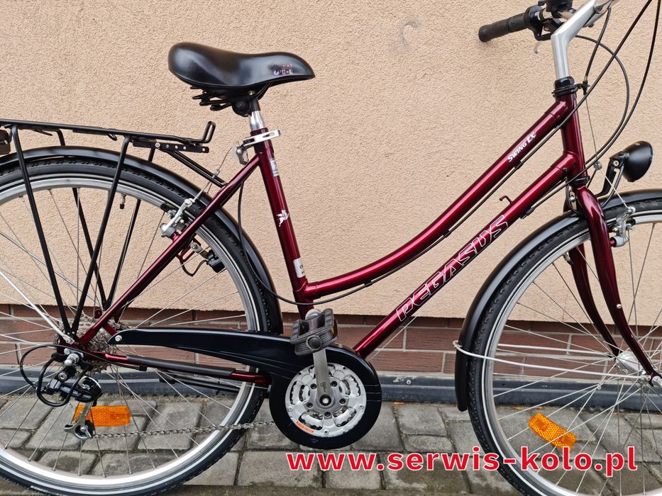 Rower damski damka PEGASUS koła 28 shimano DEORE ALUMINIUM wysyłka